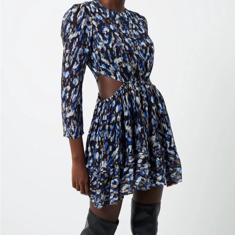 French Connection Bodine Cutout Mini Dress - 12